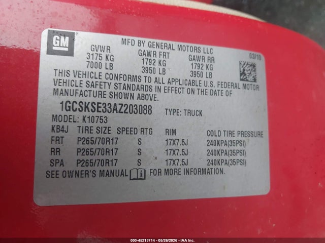 Chevrolet Silverado 1500 Lt
