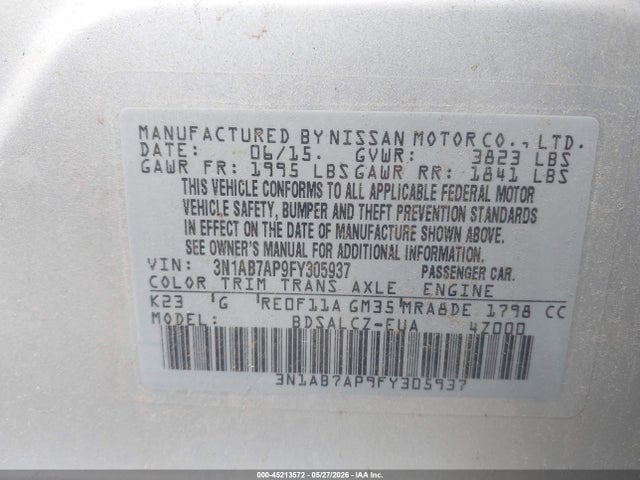 Nissan Sentra S