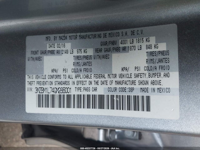 Mazda Mazda3 I Touring