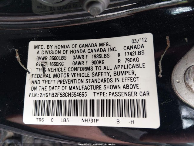Honda Civic Lx