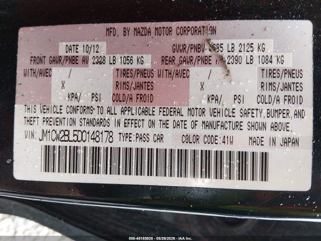 Mazda Mazda5 Sport