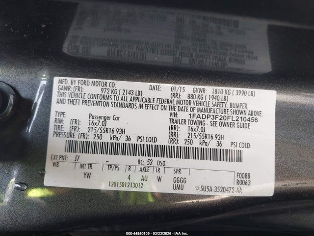 Ford Focus Se