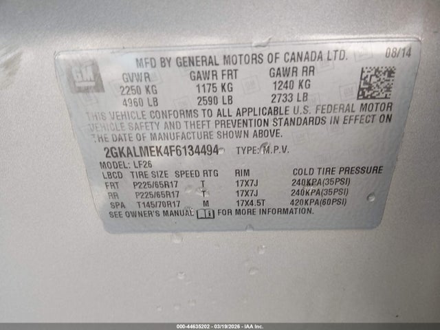 GMC Terrain Sle-1