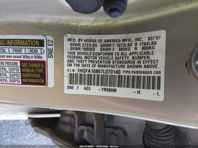 Honda Civic Ex