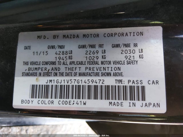 Mazda Mazda6 I Touring