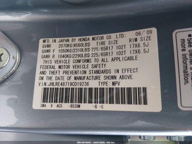 Honda CR-V Ex-l
