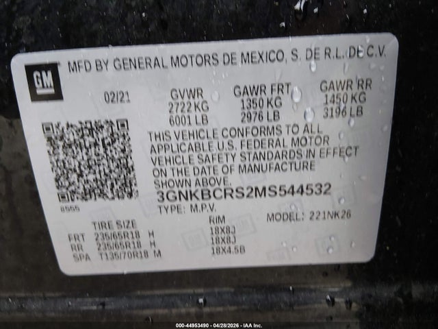 Chevrolet Blazer Fwd 2lt