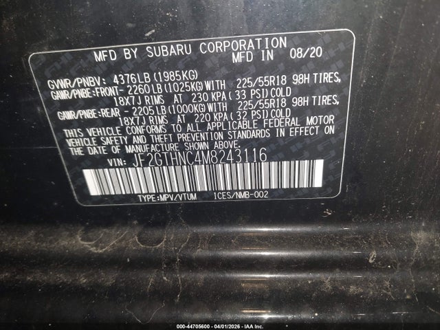 Subaru Crosstrek Limited