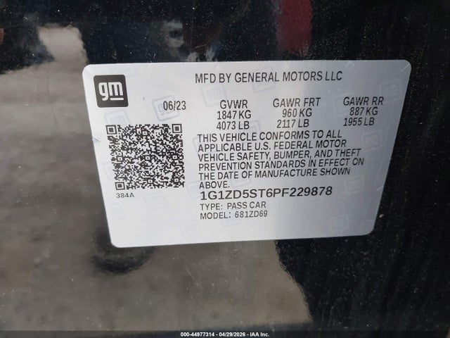Chevrolet Malibu Fwd 1lt