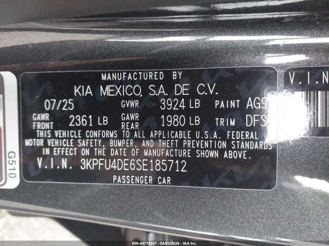 Kia K4 Ex