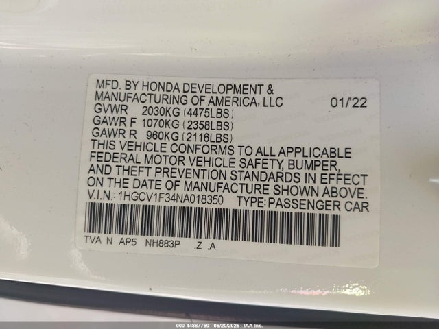 Honda Accord Sport