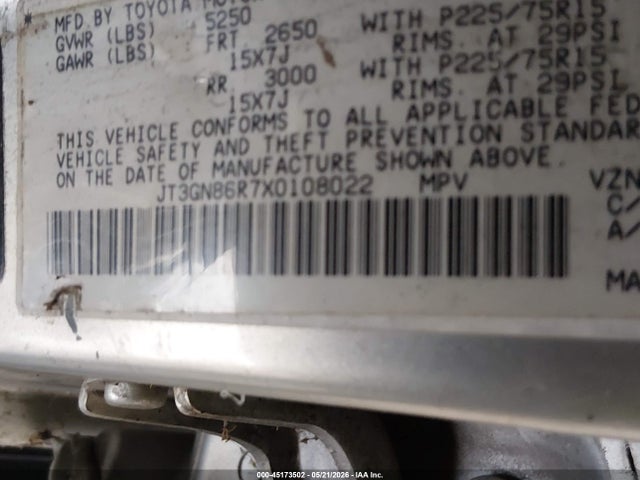 Toyota 4Runner Sr5 V6