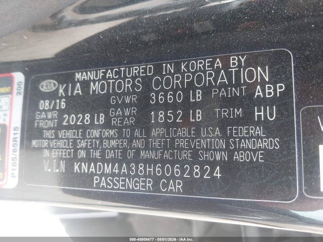 Kia Rio Lx