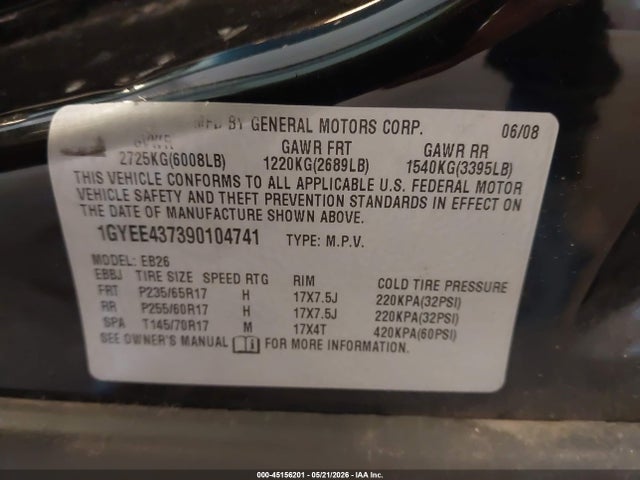 Cadillac SRX V6