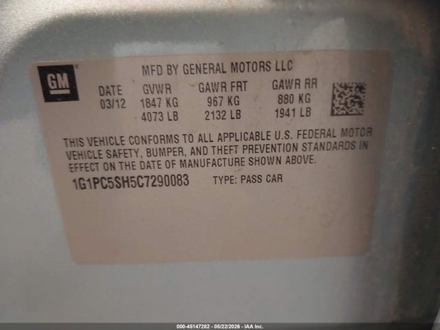 Chevrolet Cruze Ls