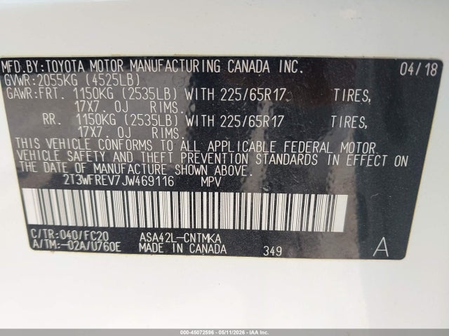 Toyota RAV4 Xle
