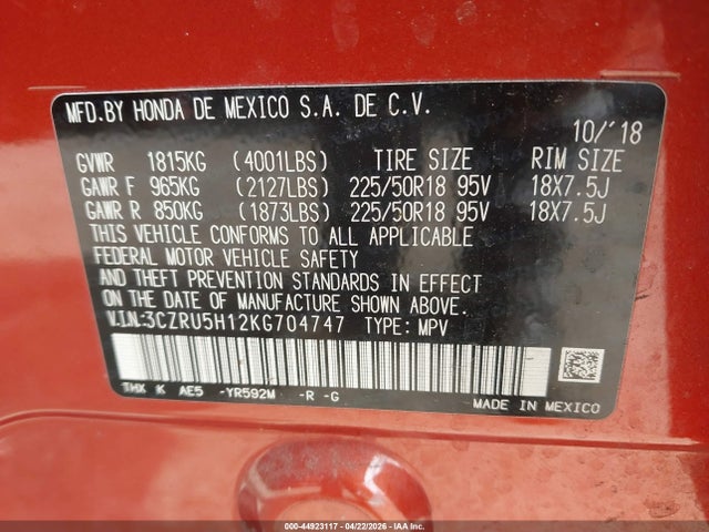 Honda HR-V Sport
