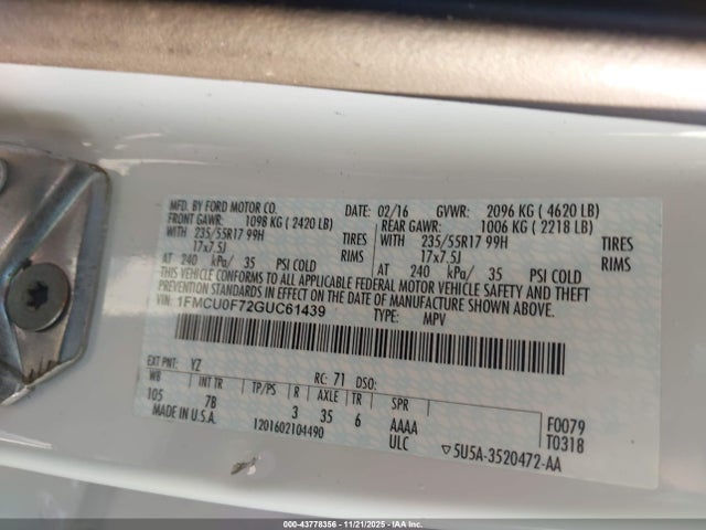 Ford Escape S