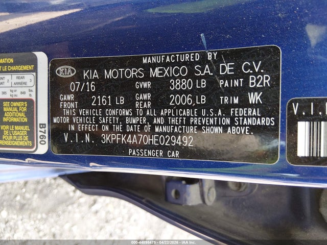 Kia Forte Lx