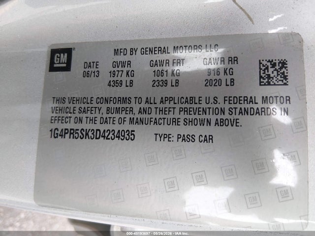 Buick Verano Convenience Group