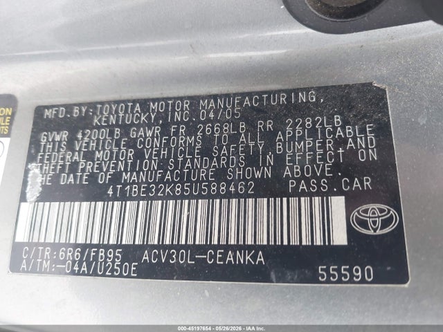 Toyota Camry Le