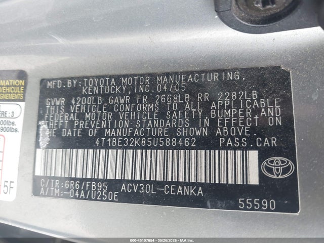 Toyota Camry Le