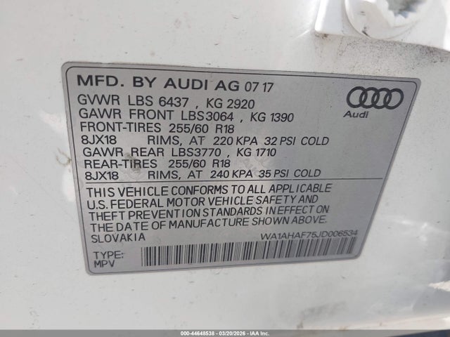 Audi Q7 2.0t Premium