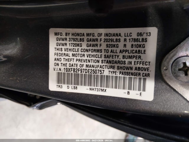 Honda Civic Ex-l