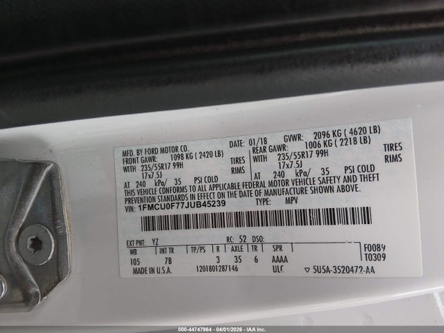 Ford Escape S