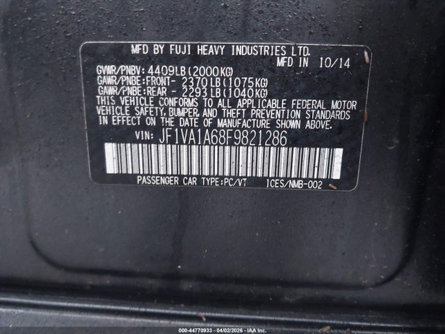 Subaru WRX
