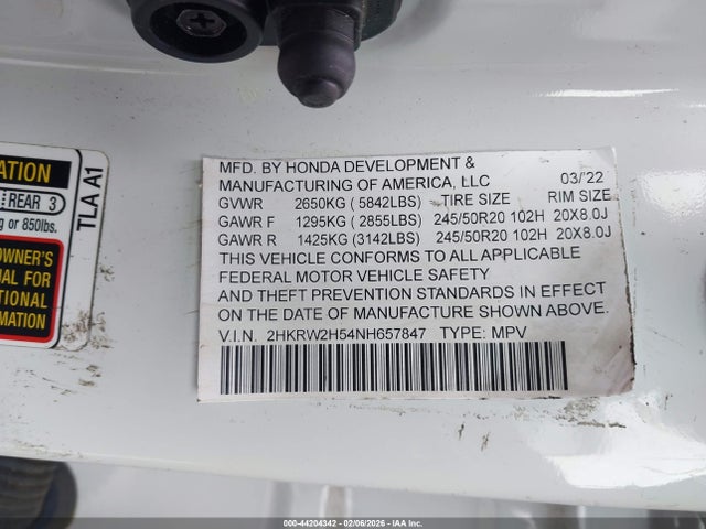 Honda CR-V Awd Ex-l