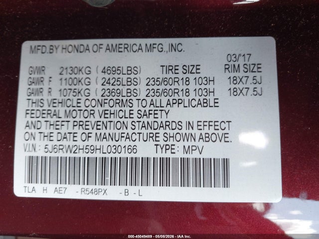 Honda CR-V Ex