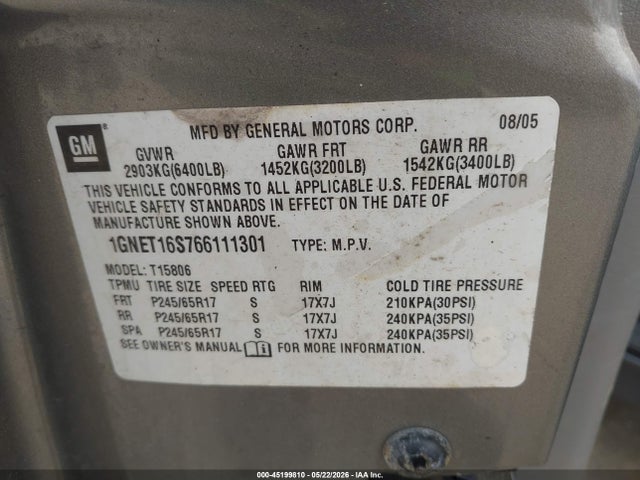 Chevrolet Trailblazer Ls