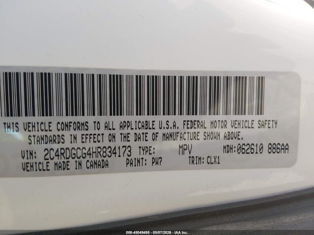 Dodge Grand Caravan Sxt
