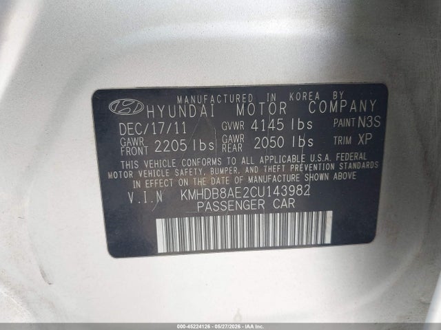 Hyundai ELANTRA Gls