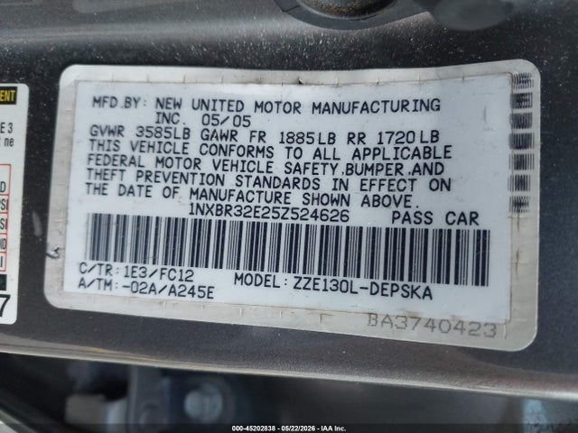 Toyota Corolla S
