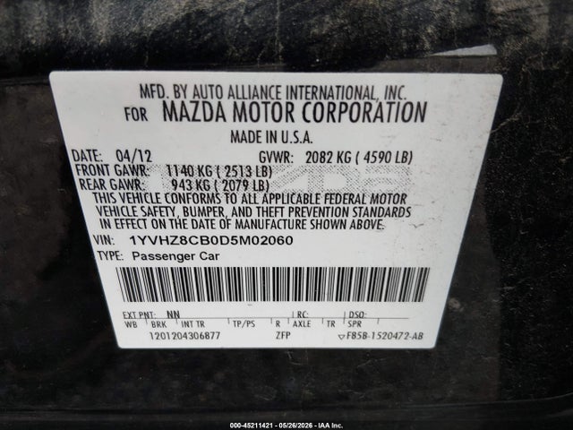 Mazda Mazda6 S Grand Touring