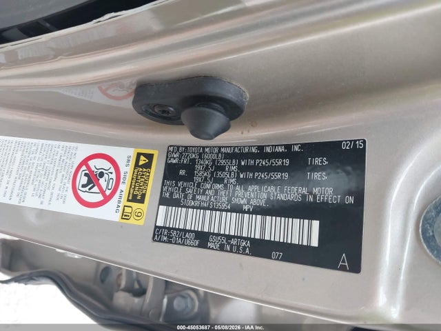 Toyota Highlander Limited Platinum V6