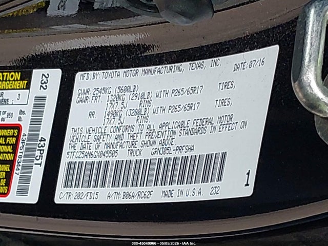 Toyota Tacoma Trd Sport