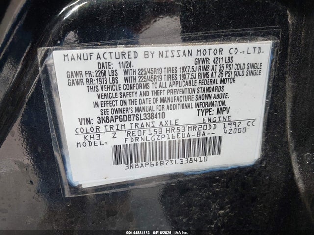 Nissan Kicks Sr Intelligent Awd