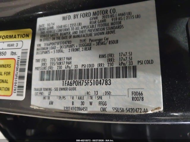 Ford Fusion Se