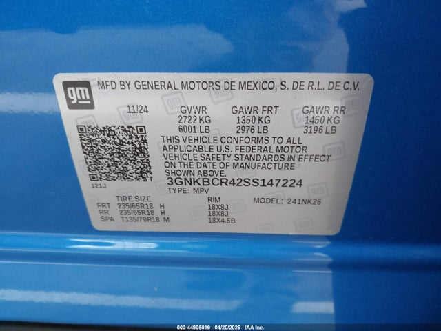 Chevrolet Blazer Fwd 2lt