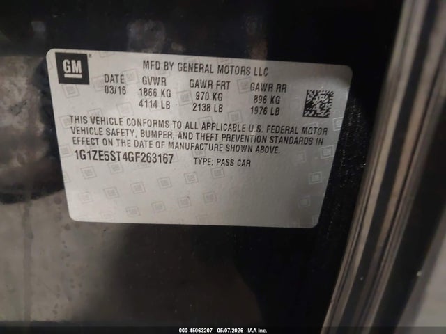 Chevrolet Malibu 1lt