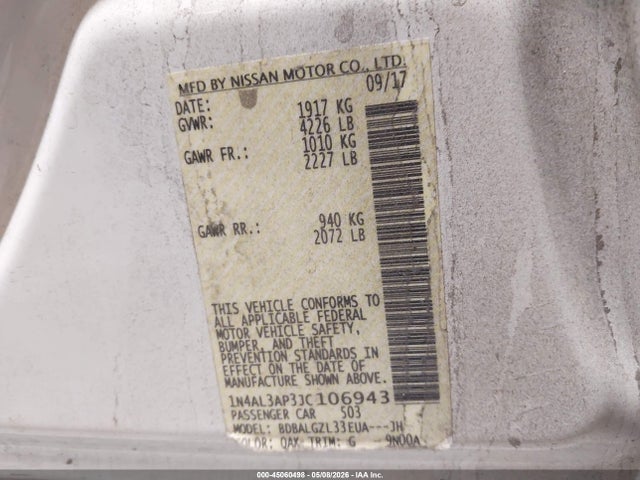 Nissan Altima 2.5 S