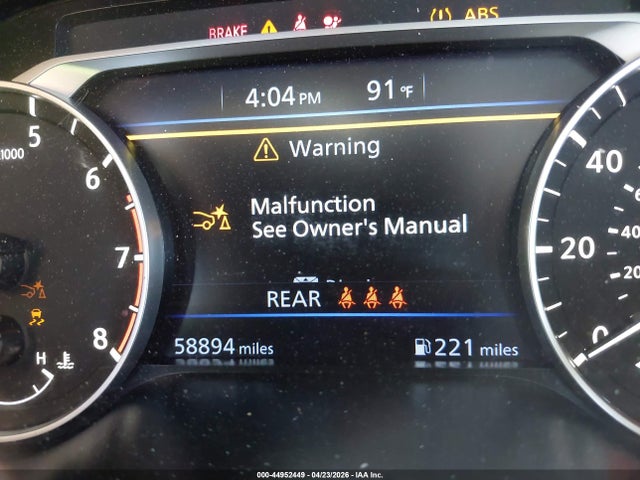 Nissan Altima Sr Fwd