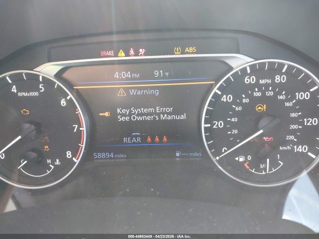 Nissan Altima Sr Fwd