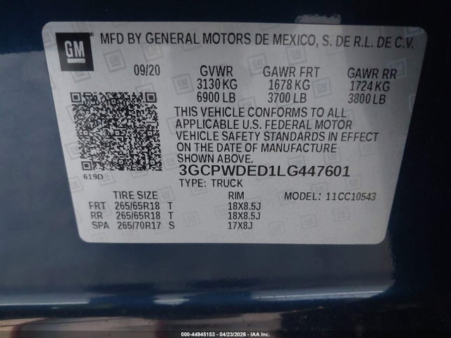 Chevrolet Silverado 1500 2wd  Short Bed Rst