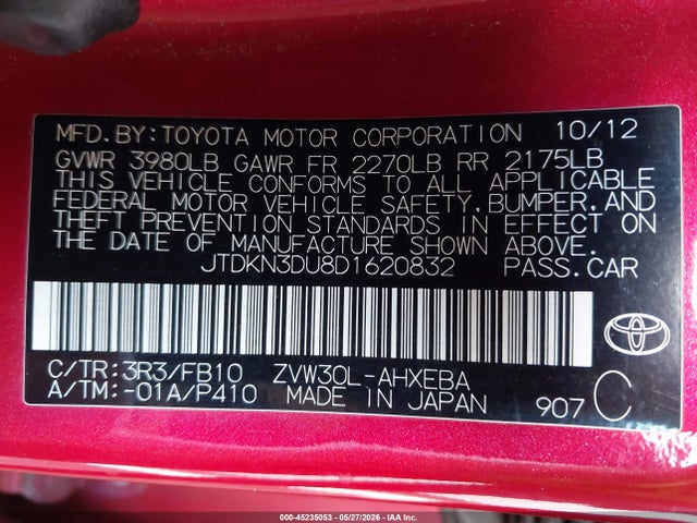 Toyota Prius Two