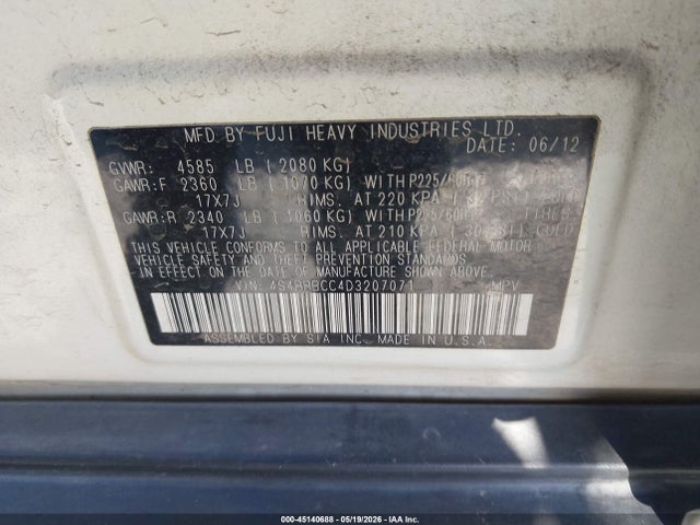 Subaru Outback 2.5i Premium