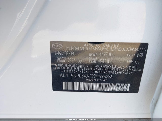 Hyundai SONATA Limited